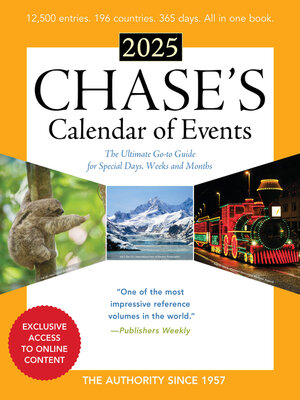 cover image of Chase's Calendar of Events 2025
